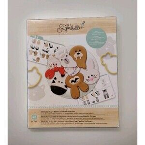 Sweet Sugarbelle Animal Shape Shifter Cookie Cutter Set, 43 pieces - NEW